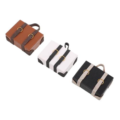 ibasenice 3 Stück Puppenhaus Koffer Vintage Mini Reisegepäck aus Holz Realistische Kleine Aktentaschen für Mini Haus Dekor und Kreative ibasenice 3 Stück Puppenhaus Koffer Vintage Mini Reisegepäck aus Holz Realistische Kleine Aktentaschen für Mini Haus Dekor und Kreative von ibasenice