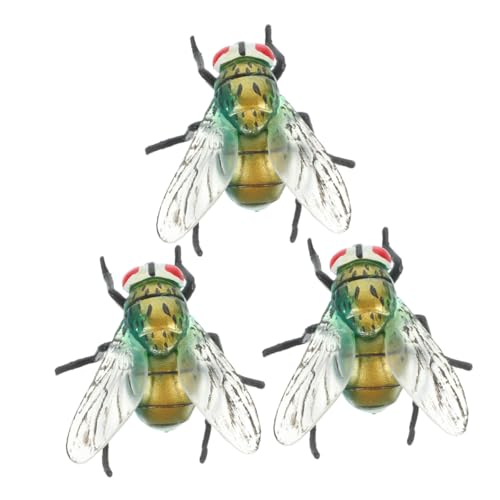 ibasenice 3 Stück Realistische Fliegen Figurinen aus Kunststoff Stabile Feste Insektenmodelle mit Lebensechten Details Lebendige Farben Kompakt und Leicht für Lernspiele Halloween Deko und ibasenice 3 Stück Realistische Fliegen Figurinen aus Kunststoff Stabile Feste Insektenmodelle mit Lebensechten Details Lebendige Farben Kompakt und Leicht für Lernspiele Halloween Deko und von ibasenice