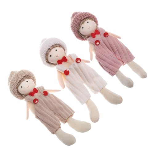 ibasenice 3 Stücke Puppet Puppe Stricken Puppe Für Babys Stricken Puppet Weben Plüsch Hause Puppet Puppe von ibasenice