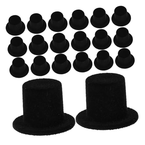 ibasenice 30 Stück Mini Samt Zauberhüte Miniatur Schwarze Formelle Hüte für DIY Bastelprojekte Haustierdekorationen Halloween-Party und Familiäre Zusammenkünfte ibasenice 30 Stück Mini Samt Zauberhüte Miniatur Schwarze Formelle Hüte für DIY Bastelprojekte Haustierdekorationen Halloween-Party und Familiäre Zusammenkünfte von ibasenice