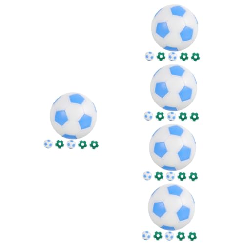 ibasenice 30 Stück Tischfußball Tischfußball Fußball Tischspielteile Schreibtischball Spielzubehör Schreibtischspielbälle Tischspiel Fußbälle Tischspielzubehör Kunststoff von ibasenice