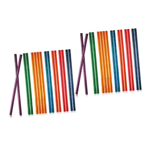 ibasenice 32 STK Runder Stab Schlaginstrument Rhythmus-Sticks Bulk-Spielzeug Für Kinder Musikspielzeug Instrumente Für Kinder Musik-Sticks-Instrumente Musikstöcke Für Kinder Wiki-Sticks Holz von ibasenice