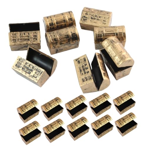 ibasenice 32 Stück Teiliges Miniatur Piratenschatzkisten Handgefertigt mit Detailreicher Gravur Kleine Vintage Schatztruhe für Puppenhausdekoration Sammler Fotorequisiten und Tischornamente ibasenice 32 Stück Teiliges Miniatur Piratenschatzkisten Handgefertigt mit Detailreicher Gravur Kleine Vintage Schatztruhe für Puppenhausdekoration Sammler Fotorequisiten und Tischornamente von ibasenice