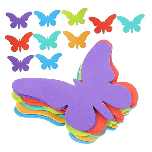 ibasenice 36 Stück Teiliges Eva Schmetterling Bastelset Bunte DIY Dekorationen für Kindergarten Klassenzimmer Wandgestaltung Kreative Schmetterlinge zum Kleben Scrapbooking Karten Gestalten ibasenice 36 Stück Teiliges Eva Schmetterling Bastelset Bunte DIY Dekorationen für Kindergarten Klassenzimmer Wandgestaltung Kreative Schmetterlinge zum Kleben Scrapbooking Karten Gestalten von ibasenice
