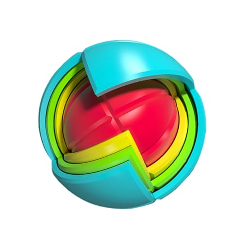 ibasenice 3D Zusammengebauter Ball 3D-puzzlekugel Abs von ibasenice