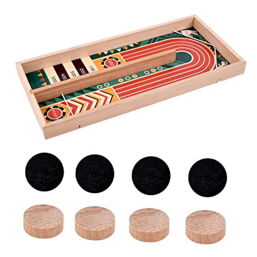 ibasenice 3St Katapultschach interaktives Spielzeug Kinder brettspiele Board Games Desktop-Kampfspiel Sling-Puck-Brett Spielzeuge Kinderspielzeug Desktop-Spielzeug Tischspielzeug hölzern von ibasenice