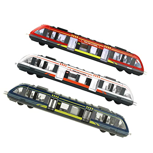 ibasenice 3St Kinderspielzeug Activity für aktivity für Toys for Kinderbahn kindereisenbahn für elektrische Eisenbahnen trainieren Legierung von ibasenice