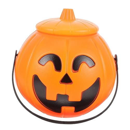 ibasenice 3St tragbarer Kürbiseimer Süßigkeiten Eimer Bausatz Meer Snackkorb halloween eimer für süßigkeiten halloween dekoration große Süßigkeiten Halloween-Geschenkgläser tragbare Eimer pp von ibasenice