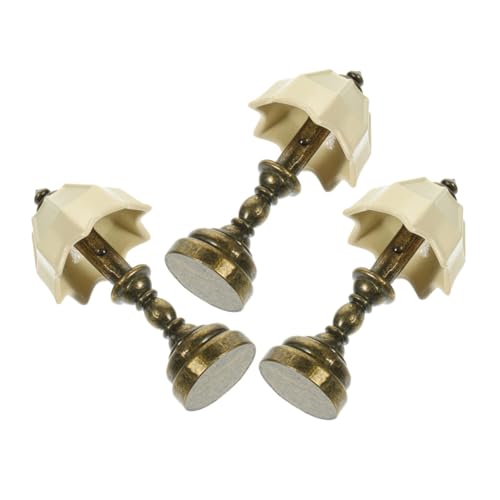 ibasenice Miniatur Schreibtischlampe 3 Stück Retro Tischlampe aus Legierung mit Kleiner Tischlampe für Puppenhaus Miniatur Szenen Selbstgemacht Dekoration Modellbau Puppenstuben Zubehör Bronze ibasenice Miniatur Schreibtischlampe 3 Stück Retro Tischlampe aus Legierung mit Kleiner Tischlampe für Puppenhaus Miniatur Szenen Selbstgemacht Dekoration Modellbau Puppenstuben Zubehör Bronze von ibasenice