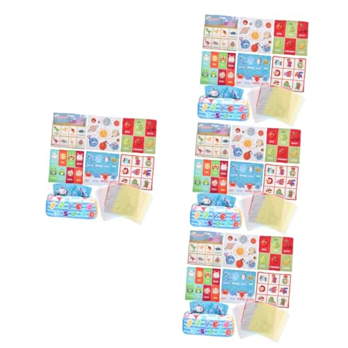 ibasenice 4 Sätze -Spielzeug pädagogisches Babyspielzeug lehrreich Spielzeug für Kleinkinder Spielzeuge Spielzeug für Neugeborene Baby frühes Lernspielzeug Puzzle Tissue-Box von ibasenice