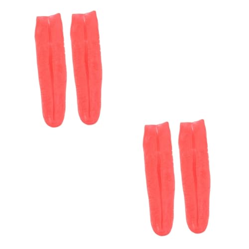 ibasenice 4 Stck. Künstliche Rote Lange Zungenverlängerung Teilig Halloween Deko Scherzartikel für Kostüm und Cosplay Party Gruselige Simulation Zubehör ibasenice 4 Stck. Künstliche Rote Lange Zungenverlängerung Teilig Halloween Deko Scherzartikel für Kostüm und Cosplay Party Gruselige Simulation Zubehör von ibasenice