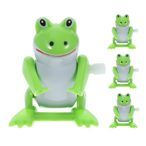 ibasenice Frosch Figur Spielzeug Jungen und Mädchen Spielzeug Frosch Modell Wind-up Mechanismus für Decor von ibasenice