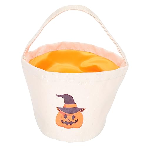 ibasenice 4 Stück Halloween-requisiten Halloween-partygeschenke Halloween-korb Party-süßigkeiten-eimer Goodies Snack Keksbeutel Süßes Oder Saures Kinder Dekor Halloween-leckereien Stoff von ibasenice