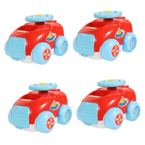 ibasenice 4 Stück Kinder Mars Auswurffahrzeug Auto Spielzeug Mädchen Spielzeug Kinder Stunt Spielzeug Kinder Feinmotorik Fahrzeuge Stunt Kinder LKW Spielzeug Kinder Katapult Auto Autos von ibasenice