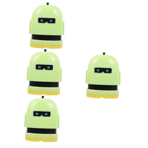 ibasenice 4 Stück Kinderstempel Kinderkleider Kostüm Outfits Cartoon-Kleidungsstempel Briefmarken für Kinder Multifunktion Roboter Produkte für Kinder Name Baby Siegel pp von ibasenice