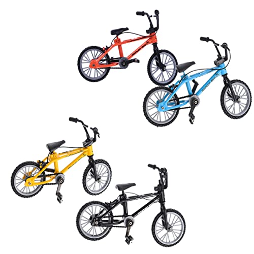 ibasenice 4 Stück Mini Finger Bikes Abnehmbar und Konfigurierbar Finger Sportspielzeug in Gelb Blau Schwarz Orange zur Handkoordination und Stressabbau Dekoratives Modell für Erwachsene ibasenice 4 Stück Mini Finger Bikes Abnehmbar und Konfigurierbar Finger Sportspielzeug in Gelb Blau Schwarz Orange zur Handkoordination und Stressabbau Dekoratives Modell für Erwachsene von ibasenice