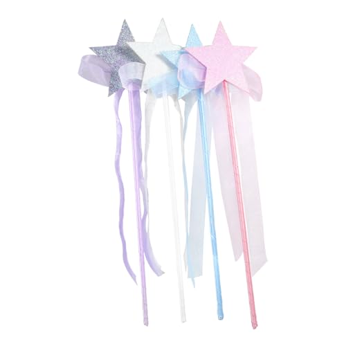ibasenice 4 Stück Teiliges Glitzer Stern Feenstäbe Fünfzackige Engel feenstäbe in Blau Weiß Leicht und Handlich für Party Halloween Geburtstagsfeier und Festtags Dekoration ibasenice 4 Stück Teiliges Glitzer Stern Feenstäbe Fünfzackige Engel feenstäbe in Blau Weiß Leicht und Handlich für Party Halloween Geburtstagsfeier und Festtags Dekoration von ibasenice