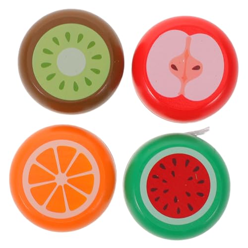 ibasenice 4 Stück Teiliges Holz Yo-yo Yoyo für Anfänger Kleine Responsive Holz-yoyos mit Süßem Design als Partygeschenk und Kindergarten Tragbare Outdoor Spielbälle ibasenice 4 Stück Teiliges Holz Yo-yo Yoyo für Anfänger Kleine Responsive Holz-yoyos mit Süßem Design als Partygeschenk und Kindergarten Tragbare Outdoor Spielbälle von ibasenice
