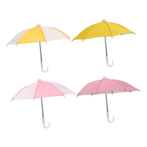 ibasenice 4 Stück Teiliges Niedliche Puppen Regenschirme Leichte Farbige Sommer Regen Schirm Spielzeuge Wetterfeste Puppenzubehör für Mädchen als Dekoration und Rollenspiel Requisiten ibasenice 4 Stück Teiliges Niedliche Puppen Regenschirme Leichte Farbige Sommer Regen Schirm Spielzeuge Wetterfeste Puppenzubehör für Mädchen als Dekoration und Rollenspiel Requisiten von ibasenice