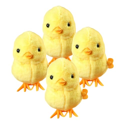 ibasenice 4 Stück Teiliges Plüsch Küken Aufziehspielzeug Buntes Wind up Huhn mit Langlebigem Mechanismus Pädagogisches Motorik und Farberkennung Geschenkidee für Kleinkinder ibasenice 4 Stück Teiliges Plüsch Küken Aufziehspielzeug Buntes Wind up Huhn mit Langlebigem Mechanismus Pädagogisches Motorik und Farberkennung Geschenkidee für Kleinkinder von ibasenice