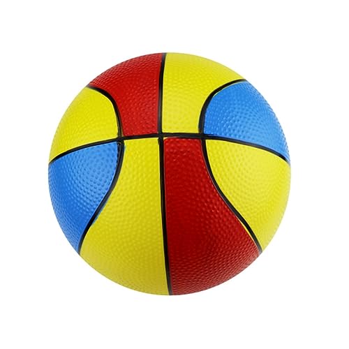 ibasenice 4 Stück aufblasbarer Ball für kinderspielzeug spielsachen pufferball Bunter Basketball spielzeuge Strand spielzeuge Ballspiele Kinderbasketball von ibasenice