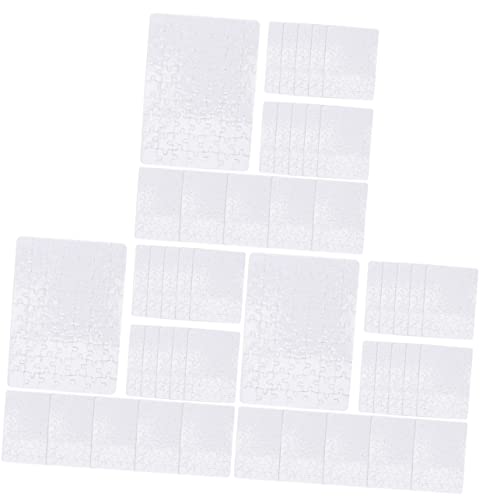 ibasenice 45 Blatt Papierpuzzle übertragen Kinderspielzeug personalisiertes Puzzle Lernspielzeug A5 Thermotransfer-Puzzle Kinder rätsel Spielzeuge Malpuzzle-Spielzeug Malpuzzles für Kinder von ibasenice