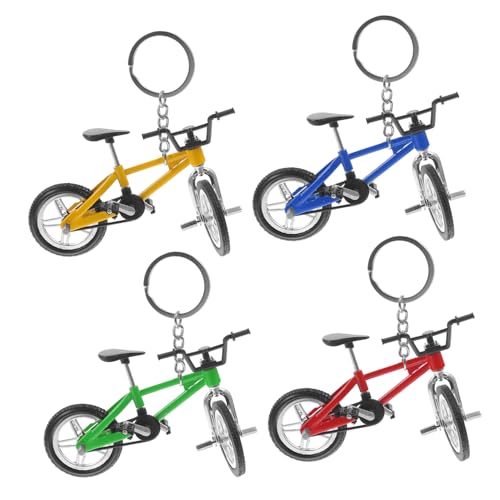 ibasenice 4Stücke Fahrrad Schlüsselanhänger Finger Bike Modelle Stylische Dekoration für Taschen und Schlüssel Geschenkauswahl für Fahrradliebhaber ibasenice 4Stücke Fahrrad Schlüsselanhänger Finger Bike Modelle Stylische Dekoration für Taschen und Schlüssel Geschenkauswahl für Fahrradliebhaber von ibasenice