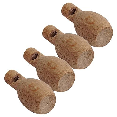 ibasenice 4er Set Unvollendete Holzpfeifen DIY Holzspielzeug Für Pfeifen Zum Und Basteln Perfekte Mitgebsel Für Kinderpartys von ibasenice