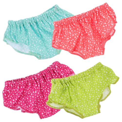 ibasenice 4stücke Puppenhöschen Für Kleine Puppen Puppenunterwäsche Aus Puppenzubehör Für Rollenspiele Höschen Für Puppen Puppenkleidungszubehör ibasenice 4stücke Puppenhöschen Für Kleine Puppen Puppenunterwäsche Aus Puppenzubehör Für Rollenspiele Höschen Für Puppen Puppenkleidungszubehör von ibasenice