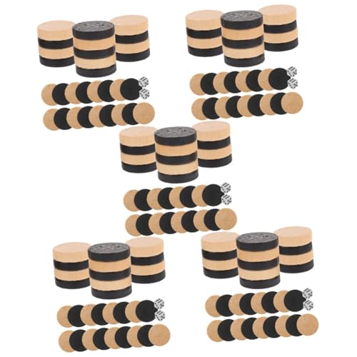 ibasenice 5 Sätze Schachfiguren Reisezubehör Dame Zubehör Für Brettspiele Backgammon-zubehör Reise-Backgammon Chinesisches Schach Reiseschach Reisen Schreibtisch Krähe Holz von ibasenice