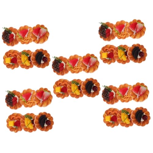 ibasenice 5 Sets Simuliertes Brotmodell Realistische Donuts Gefälschte Cupcake Modell Simulierte Donuts Display Lebensmittelmodell Künstliche Display Requisiten von ibasenice