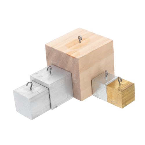 ibasenice 5 Stück Dichtewürfel Set Teilig aus Kupfer Aluminium Holz mit Haken für Physik Experimente Langlebige Materialien Vielseitig Einsetzbar für Naturwissenschaftlichen Unterricht ibasenice 5 Stück Dichtewürfel Set Teilig aus Kupfer Aluminium Holz mit Haken für Physik Experimente Langlebige Materialien Vielseitig Einsetzbar für Naturwissenschaftlichen Unterricht von ibasenice