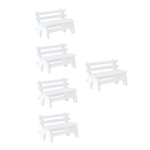 ibasenice 5 Stück Mini Stuhl Und Bank Gartenornamente Für Den Außenbereich Garten Miniaturgarten Außendekoration Miniatur Gartenzubehör Landschaftsdekoration Weiß ibasenice 5 Stück Mini Stuhl Und Bank Gartenornamente Für Den Außenbereich Garten Miniaturgarten Außendekoration Miniatur Gartenzubehör Landschaftsdekoration Weiß von ibasenice