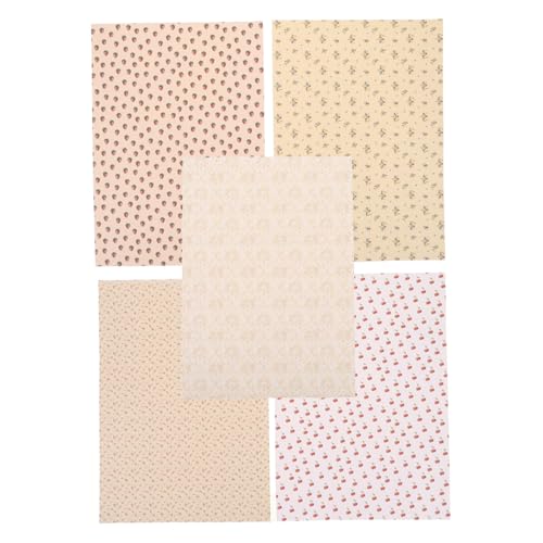 ibasenice 5 Stück Puppenhaus Selbstklebend mit Realistischen Mustern Lichtecht Einfach Zuschneidbar für Kreative Puppenhausdekoration Wohnzimmer Schlafzimmer ibasenice 5 Stück Puppenhaus Selbstklebend mit Realistischen Mustern Lichtecht Einfach Zuschneidbar für Kreative Puppenhausdekoration Wohnzimmer Schlafzimmer von ibasenice