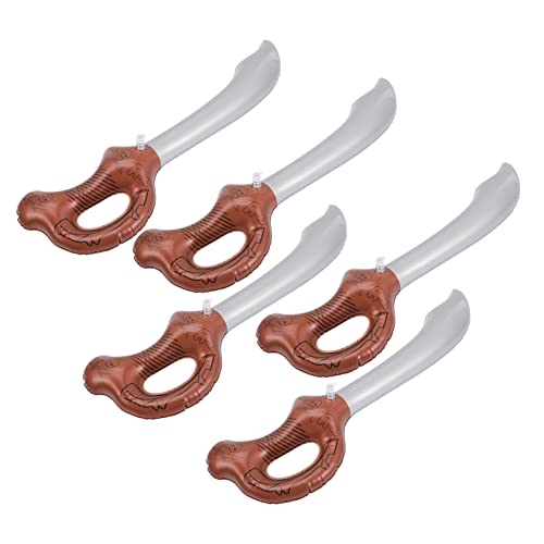 ibasenice 5 Stück Teiliges Aufblasbares Piratenschwert PVC Kostüm Zubehör für Piratenparty Cosplay Bühnenrequisiten Sicher und Langlebig für Geburtstag Halloween und Karneval ibasenice 5 Stück Teiliges Aufblasbares Piratenschwert PVC Kostüm Zubehör für Piratenparty Cosplay Bühnenrequisiten Sicher und Langlebig für Geburtstag Halloween und Karneval von ibasenice