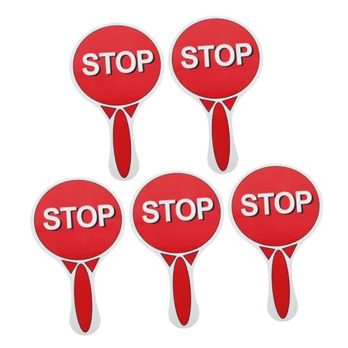 ibasenice 5 Stück Teiliges Doppelseitiges Verkehrszeichen Realistisches Go-handpaddel Rote und Grüne Signalleuchten für Kindergarten-verkehrssicherheitsspiele und Klassenraumaktivitäten ibasenice 5 Stück Teiliges Doppelseitiges Verkehrszeichen Realistisches Go-handpaddel Rote und Grüne Signalleuchten für Kindergarten-verkehrssicherheitsspiele und Klassenraumaktivitäten von ibasenice