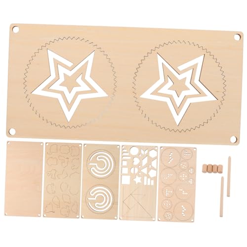 ibasenice 5 Stück Teiliges Holz-Maze-Puzzle Montessori Lernspielzeug mit Schablonen Fördert Feinmotorik und Hand-Auge-koordination Wiederverwendbar Sicher für Kleinkinder Kreatives Zeichnen ibasenice 5 Stück Teiliges Holz-Maze-Puzzle Montessori Lernspielzeug mit Schablonen Fördert Feinmotorik und Hand-Auge-koordination Wiederverwendbar Sicher für Kleinkinder Kreatives Zeichnen von ibasenice