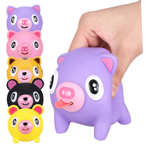 ibasenice 5 Stück Teiliges Squeeze Tiere Stressabbau Schwein Bär Form Weiches Lustiges Druckspielzeug für Mädchen Jungen ibasenice 5 Stück Teiliges Squeeze Tiere Stressabbau Schwein Bär Form Weiches Lustiges Druckspielzeug für Mädchen Jungen von ibasenice