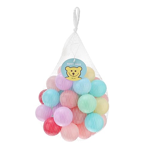 ibasenice 50 Stück Meeresball kinderspielzeug für babyspielsachen balles Babys hühner Babies Toys Bällebad- Bälle für Bällebad Sport Colorful von ibasenice