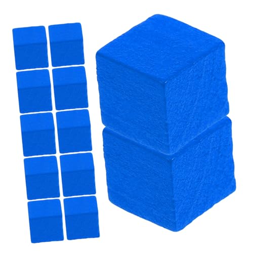 ibasenice 50 Stück Schachzubehör brettspiele schachfiguren Schachspiele Schachbrett Magnet-Schachspiel Mini Schach Brettspielfiguren Spielzubehör Spielmarken Schach Ersatz Holz Blue von ibasenice