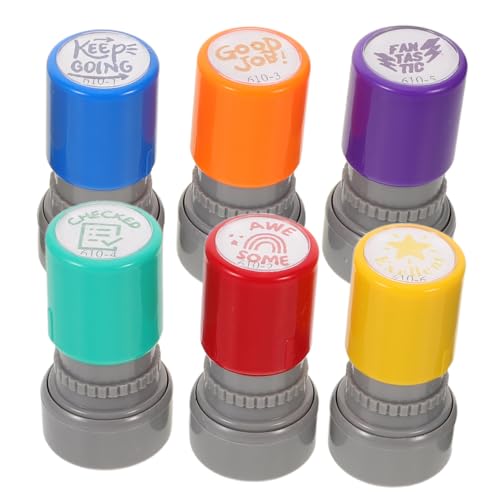 ibasenice 6stücke Lehrer Stempel Mit Selbstfärbenden Motivationstools Für Unterricht Vielseitig Einsetzbar Für Lernaufgaben Und Klassenzimmeraktivitäten ibasenice 6stücke Lehrer Stempel Mit Selbstfärbenden Motivationstools Für Unterricht Vielseitig Einsetzbar Für Lernaufgaben Und Klassenzimmeraktivitäten von ibasenice