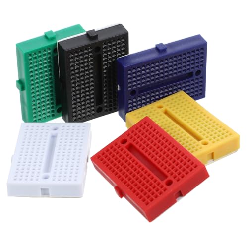 ibasenice 6 Stück Teiliges Mini Breadboard Lötfrei Klein Steckbrett für Wissenschaftliche Experimente Laborversuche Stabile Langlebige Steckplatine für DIY Elektronikprojekte ibasenice 6 Stück Teiliges Mini Breadboard Lötfrei Klein Steckbrett für Wissenschaftliche Experimente Laborversuche Stabile Langlebige Steckplatine für DIY Elektronikprojekte von ibasenice