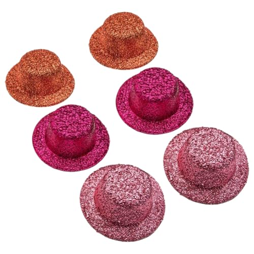 ibasenice 6 Stück Teiliges Mini Glitzer Hut Kleine Bunte Partyhüte für Puppen DIY Bastelzubehör Wiederverwendbare Miniatur Top Hats Dekorative Puppenhüte für Kostüme und Zufällige Farbe ibasenice 6 Stück Teiliges Mini Glitzer Hut Kleine Bunte Partyhüte für Puppen DIY Bastelzubehör Wiederverwendbare Miniatur Top Hats Dekorative Puppenhüte für Kostüme und Zufällige Farbe von ibasenice