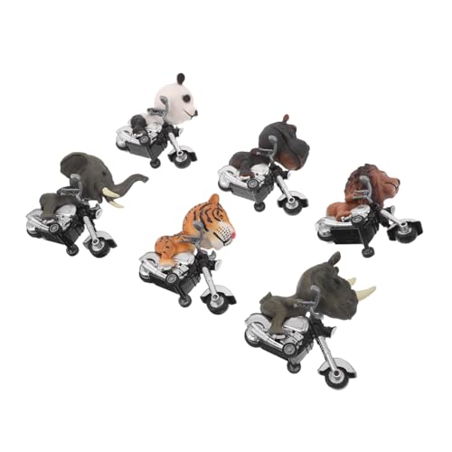 ibasenice 6 Stück Teiliges Set Tier-Motorrad Pullback Mechanismus Batteriefrei Tiere Kinderfahrzeuge für Jungen Mädchen Partyfüllungen ibasenice 6 Stück Teiliges Set Tier-Motorrad Pullback Mechanismus Batteriefrei Tiere Kinderfahrzeuge für Jungen Mädchen Partyfüllungen von ibasenice