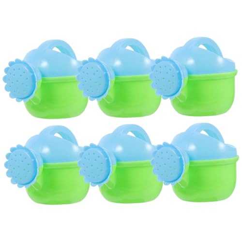 ibasenice 6Pcs Gießkanne giesskanne kindergiesskannen Kinderbadezimmer- kinderbadewannen bade spielsachen Duschspielzeug Badespielzeug Wasserspielspielzeug Plastik von ibasenice