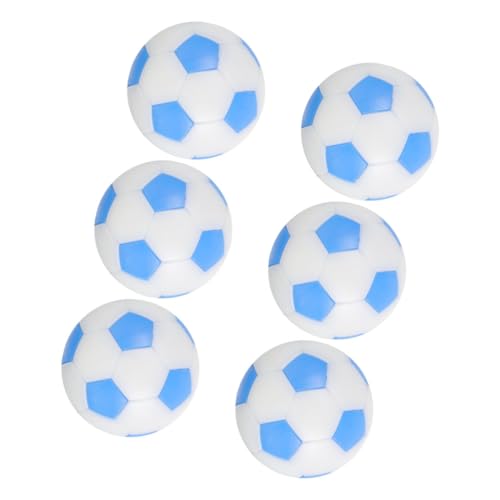 ibasenice 6er Set Mini Tischfußball Bälle Ersatzbälle Für Tischfußballspiele Robuste Tischkicker Zubehör Und Ideale Fußball Spielbälle Für Tabletop Spiele von ibasenice