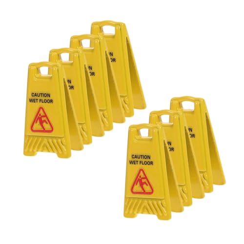 ibasenice 7stücke Schild Nasser Boden Puppenhaus-warnschilder Miniatur-warnschilder Für Puppenhäuser Junge Mädchen-lernspielzeug Gelber Hinweis Mini-gartenzubehör ibasenice 7stücke Schild Nasser Boden Puppenhaus-warnschilder Miniatur-warnschilder Für Puppenhäuser Junge Mädchen-lernspielzeug Gelber Hinweis Mini-gartenzubehör von ibasenice