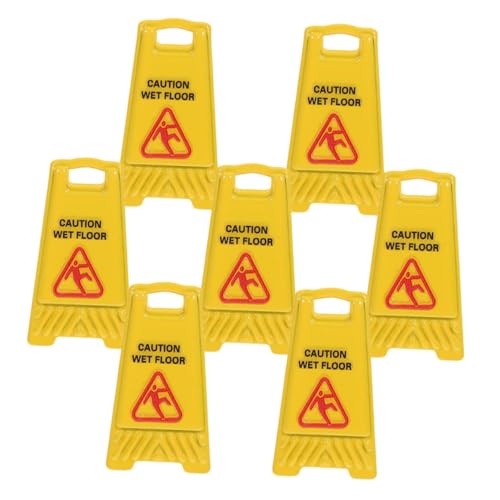ibasenice 7 Stück Teiliges Miniatur Puppenschild Achtung Rutschgefahr Realistische Warnschilder für Puppenhaus Dekoration Lernspielzeug Gelbe Sicherheitshinweise für Miniaturgärten ibasenice 7 Stück Teiliges Miniatur Puppenschild Achtung Rutschgefahr Realistische Warnschilder für Puppenhaus Dekoration Lernspielzeug Gelbe Sicherheitshinweise für Miniaturgärten von ibasenice