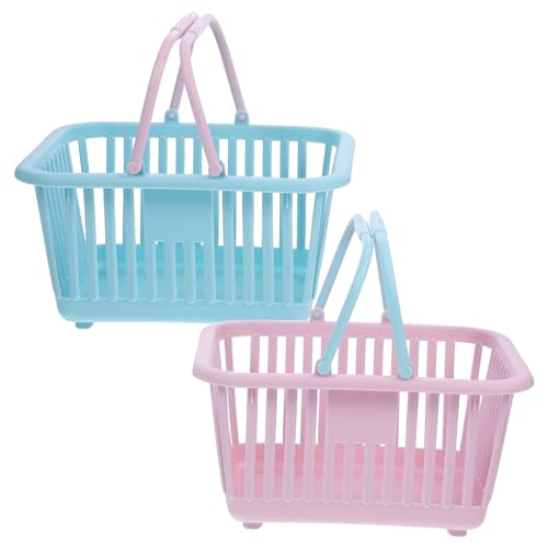 ibasenice 8 STK Aufbewahrungskorb Storage Boxes aufbwahrungs-Box Washing Basket stauboxen Süßigkeitenkörbe für die Hochzeit kleine Geschenkkörbe praktischer Badkorb tragbarer Einkaufskorb pp von ibasenice