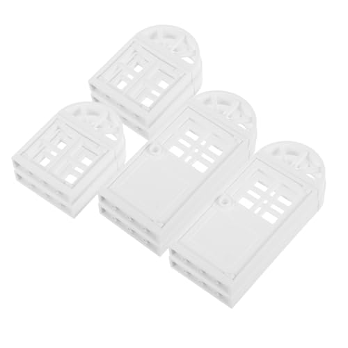 ibasenice 8 Stück Teiliges Miniatur-Dollhouse-tür Fenster Langlebigem Kunststoff Detaillierte Weiße Rahmen für DIY Mini Haus Gartenkit und Kreative Bastelprojekte Einfach zu Montieren ibasenice 8 Stück Teiliges Miniatur-Dollhouse-tür Fenster Langlebigem Kunststoff Detaillierte Weiße Rahmen für DIY Mini Haus Gartenkit und Kreative Bastelprojekte Einfach zu Montieren von ibasenice